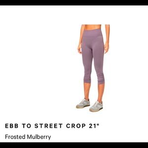 Lululemon cropped pants